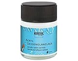 KREUL 79402 - Acryl Seidenglanzlack, seidenglänzend transparent,50 ml Glas, auf...