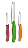 Victorinox 3-tlg Gemüsemesser-Set Swiss Classic - Küchenmesser, Obstmesser -...
