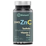 Taxifolin 92% (Dihydroquercetin DHQ) mit Vitamin C und Zink – Starker...