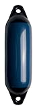 Seilflechter - Aufblasbarer Fender 120 x 450 mm in Navyblau, Langfender mit 2...