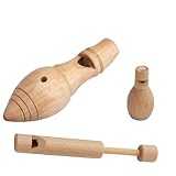 UPYOLUSCC Holz Vogel ，Holzpfeife ，vogelstimmen ，Birdy Whistle，Vogel...