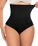 YARRCO Damen Unterhose Bauchweg Shapewear Miederslips Hohe Taille Miederpants...
