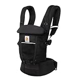 Ergobaby Adapt Babytrage für Neugeborene ab Geburt, 3-Positionen SoftFlex Mesh...