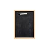 weSTOCK WE-STOCK Schwarze Tafel aus Holz 15 x 20 cm mit Kreide