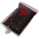 NET TOYS Kunstblut als Blutkonserve - Rot 200ml - Originelles Party-Accessoire...