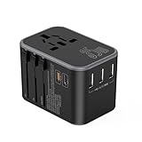 Reisestecker Reiseadapter Weltweit - Travel Adapter Internationale Reiseadapter...