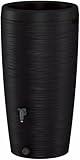 Regenwassertank 240 L Regentonne Wasserbehälter in 3 Farben mit Wasserhahn Set...