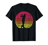 Retro Golf Golfspieler T-Shirt