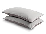 bett1 BODYGUARD Flanell Bettwäsche Kissenbezüge (2 x 40x80 cm, zweifarbig,...