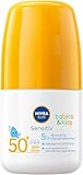 NIVEA SUN Kids Sensitiv Sonnenschutz Stick 1er Pack (1 x 50 ml), Sonnencreme mit...