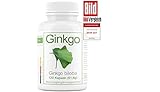 Ginkgo biloba Blattpulver 420mg | aus der Apotheke | 120 Kapseln 4-Monatspackung...