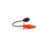 Rubberfashion Latex Butt Plug - Anal Plug - aufblasbarer Analplug mit Pumpe für...