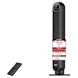 Dreo 20dB Leiser Turmventilator, 10 m Wurfweite 4 Geschwindigstufen 4 Modi 8...