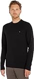 Tommy Hilfiger Herren Pullover Cashmere Crew Neck Strickpullover, Schwarz...