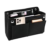 TESSTSY Taschenorganizer Filz 24x8x15 cm, Handtaschen Organizer, Filz Tasche...