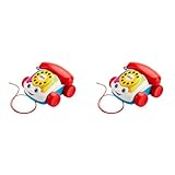 Fisher-Price FGW66 - Plappertelefon Motorikspielzeug mit Geräuschen,...