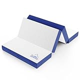 Doubleslee Klappmatratze(ca. 140x200cm), 4-teilige Gästematratze 140x200x15cm,...