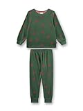 Sanetta Mädchen-Schlafanzug Grün | Hochwertiger und bequemer aus Nicki....