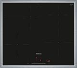Siemens EH645HFB1E iQ300, Smartes Induktionskochfeld, 60 cm, Schwarz, Mit Rahmen...