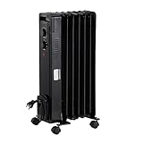 STAHLMANN Ölradiator ZR17 1500 Watt – Elektroheizung Energiesparend bis 30 qm...