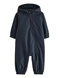NEXT Wasserdichter Matschanzug mit Fleecefutter Marineblau 4-5 Jahre