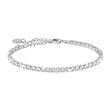 GD GOOD.designs Tennisarmband Silber für Damen I Cubic Zirkonia Armband I...