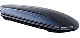 Dachbox Skibox lang 225 x 65 x 43 cm MAA460 Black schwarz glänzend 460 Liter