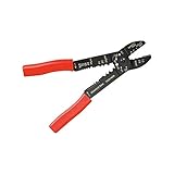 goobay 77289 Crimpzange für isolierte Kabelschuhe 0,75-5,5 mm² Abisolierzange...