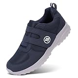 Bigzagger Diabetiker Schuhe Herren Damen Extra Weit mit Klettverschluss...