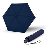 Knirps Regenschirm C.250 Light Duomatic Navy mit Schirmtasche I...