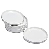 WishDeco Kleine Dessertteller 6er Set, Kuchenteller Porzellan Ø18 cm,...