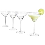 MamboCat 4er Set Margarita Gläser I 150ml, Höhe 18cm I für 4 Personen I...