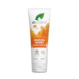 Dr. Organic Manuka Honig Gesichtspeeling, Exfolierend, Trockene Haut, Herren,...