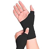 Therapie-Arthritis-Kompressionshandschuhe, fingerloser Handschuh mit Gel,...