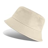 Tuopuda Fischerhüte Bucket Hat Unisex Sonnenhut Baumwolle Buckethut Faltbar...