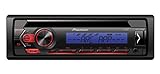 Pioneer DEH-S120UBB | 1DIN RDS-Autoradio mit roter Tastenbeleuchtung | Display...