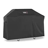 Weber 7757 Genesis 300 Series Prem Grillabdeckung, Schwarz