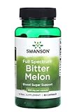 Swanson Bitter Melon, 500mg - 60 caps, Unterstützung für Blutzucker &...