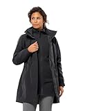 Jack Wolfskin Damen Ottawa Coat, Schwarz, XS EU