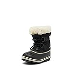 Sorel KIDS YOOT PAC NYLON WATERPROOF Schneestiefel für Unisex Baby, Schwarz...