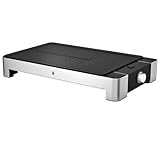 WMF Lono Tischgrill flach & gerippt, Elekrogrill mit variabler...