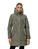 Jack Wolfskin Damen Rocky Point Parka, dusty olive, M EU