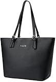 Vanessa & Melissa® Damen Shopper klassisch elegante Handtasche Henkeltasche...