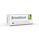 Bronchicum Thymian Lutschtabletten | Zur Schleimlösung bei Husten und zur...