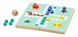 moses. Ludo, Kinderspiel für zuhause und unterwegs, Outdoor Brettspiel mit...