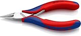KNIPEX Elektronik-Greifzange mit durchgestecktem Gelenk mit...