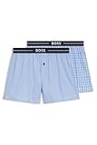 BOSS Herren NOS Boxer, 2er Pack, Sortiert, Open Blue, XXL