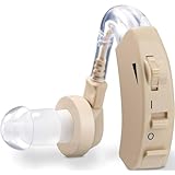 Beurer HA 20 Hörgeräuschverstärker mit ergonomischer Passform hinter dem Ohr,...