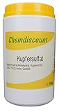 1kg Kupfersulfat (Pentahydrat), Kupfer(II)-sulfat, CuSO4