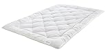 Badenia Trendline Eco Steppbett Kamel Duo 135 x 200 cm, weiß, Öko- Tex...